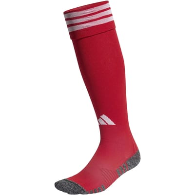 Adidas entrada 26 socks in de kleur rood.