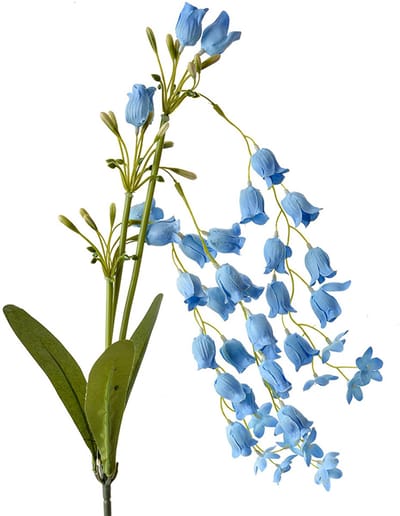 Clayre & Eef Kunstbloem 80 cm Blauw Kunststof