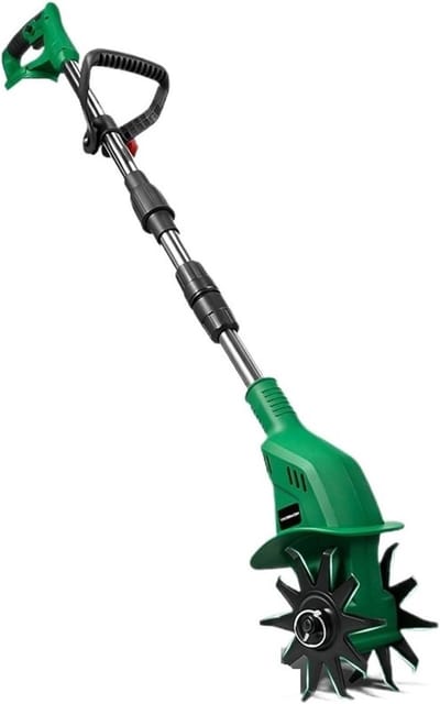 Elektrische Tuinfrees - Tuin Cultivator Rototiller - Bodem Bewerken - Draadloos Ontwerp - 150 mm Diepte - Zwart