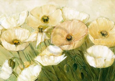 Kunstdruk Elisabeth Krobs - Tender Poppies 29,7x21cm
