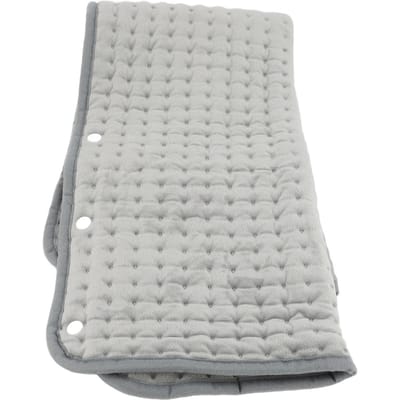 Verwarmingskussen voor Rugpijnverlichting Voetwarmer Drukknoopsluiting Automatische Uitschakeling 3 Timers 10 Warmtestanden UK Plug gray