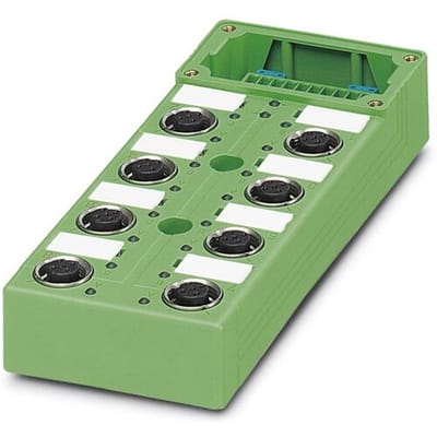 Phoenix Contact SACB-8/16-L-C GG SCO 1516771 Passieve sensor/actorbox M12-verdeler met metalen schroefdraad 1 stuk(s) Piece