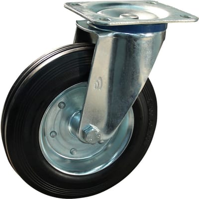 Protempo zwenkwiel rubber/staal  serie 02