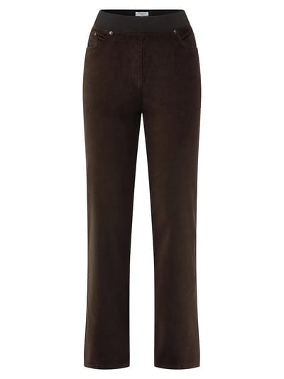 7/8-broek Van Raphaela by Brax bruin