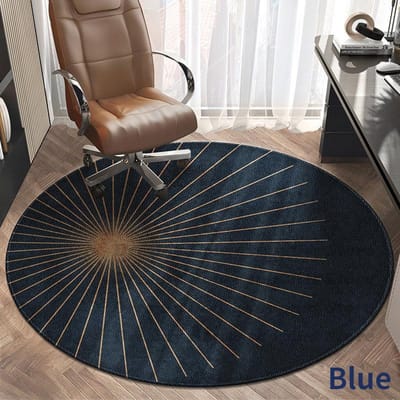 Ronde Vloerkleden Draaistoel Vloermat Ronde Tapijten voor Woonkamer Decoratie Huis Slaapkamer Decor Tapijt Bank Salontafels Vloerkleed 80cm 31.49 in