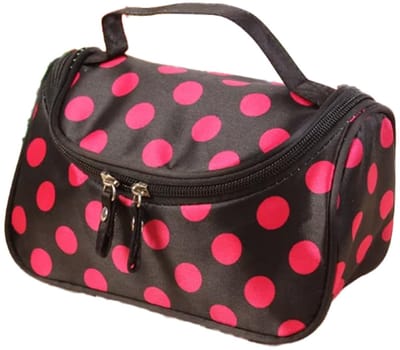 New Age Devi - Make-up tasje met spiegel - Roze