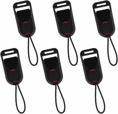 Snelkoppelingsset voor Camera's met 6 Snaps, Draagriem en Polsband, Ideaal voor DSLR en DLSM Fotografie