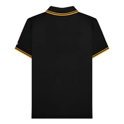 Lambretta Heren SS25 Twin Tip Poloshirt XXL goud/zwart