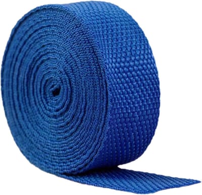 Polypropyleenband - Keperband - Klusprojecten - Slijtvast materiaal - 50 mm breed - Blauw