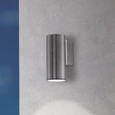 EGLO Riga Wandlamp Buiten - GU10 - 16,5 cm - Antraciet