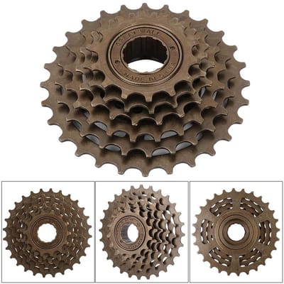 Dailygoods- Cassette 6 Speed - Achtertandwiel 14T/28T - Mountainbike Accessoire - Hoogwaardige Metaal - Slijtvast - Hoge Prestaties - Fietsversnelling