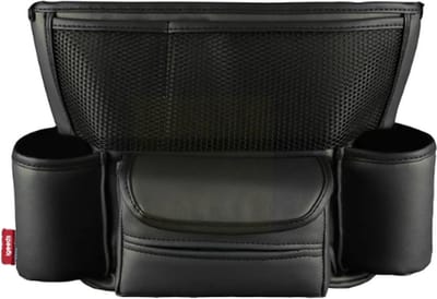 Igoods Auto-Organizer - Autostoel Organizer - Multi-Pockets - Verstelbare Riemen - Handig voor Kinderen - Zwart