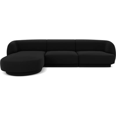 3.5-zitshoekbank Miley links velvet | Micadoni Limited Edition