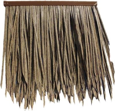 Kunstmatige Riet Tegels - Plastic Dak Bedekking - Decoratieve Afwerking - Hoge Temperatuurbestendig - 0.5x0.5m per stuk - Kleur 8
