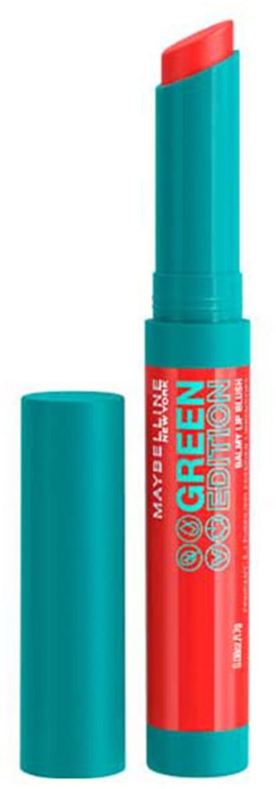Maybelline Green Edition - Balmy Lip Blush - 003 Sunshine - Rood - Lippenbalsem - VEGAN - 1,7 g