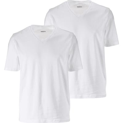 Babista herren T-Shirts, Set Van 2 - 48/50 - wit - Plus Size