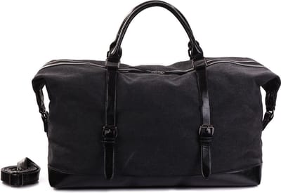 Ines Delaure - Weekendtas - Weekender - Reistas - Sport tas - 35 liter - Zwart