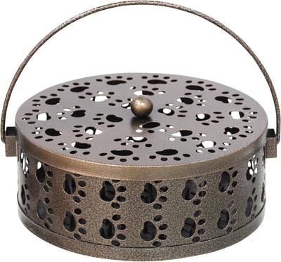 Stijlvolle Bronzen Incense Stick Houder voor Aromatherapie, Meditatie en Ontspanning