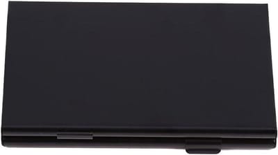 Rood Aluminium Opbergdoosje met 12 Sleuven of TF-Kaart - &Emory-kaart, Kaart, Draagtas voor Emory-kaart Videoproductie-etui voor Emory-kaart SD-doosje (BLACK)