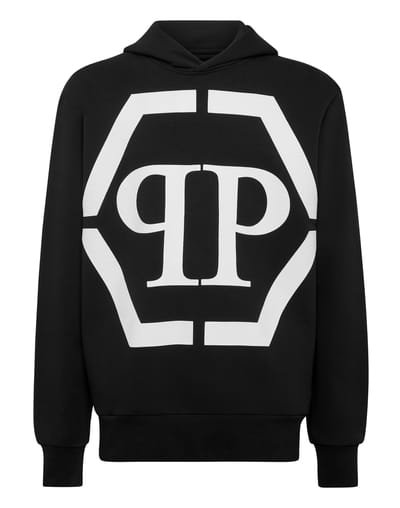 Sweatshirt Met Capuchon Hexagon