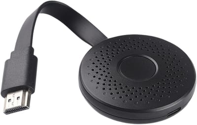 Draadloze Beeldschermadapter - Dongle Schermspiegeling - Groot Scherm Streamen - Plug and Play - 4K Resolutie - Zwart