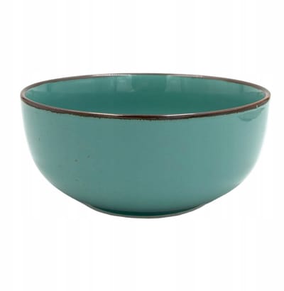 Aluminiumoxide rustieke groene slakom 16,5 cm - Handgemaakt en duurzaam