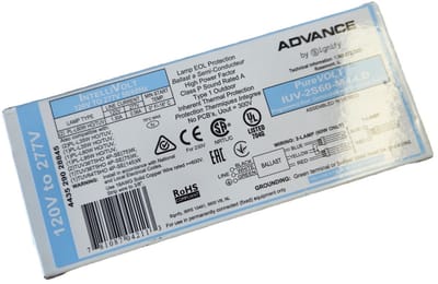 Philips TUV Advance PureVolt Driver IUV-2S60-M4-LD 913710260202 | 200x80x35 mm