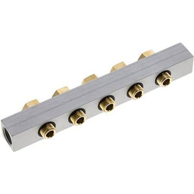 Manifold 5-Station 3/2 5/2 5/3-Weg Airtec M04/P04