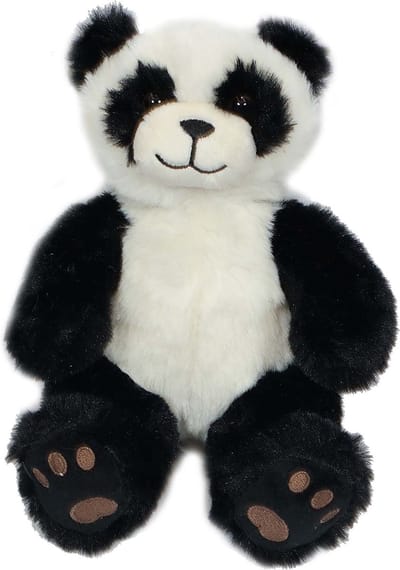 PIA Soft Toys- Pluche Knuffeldier - Panda - 16 cm