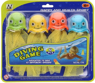 Duikkwalletjes speelgoed set - kleurrijke duikfiguren voor zwembadplezier.