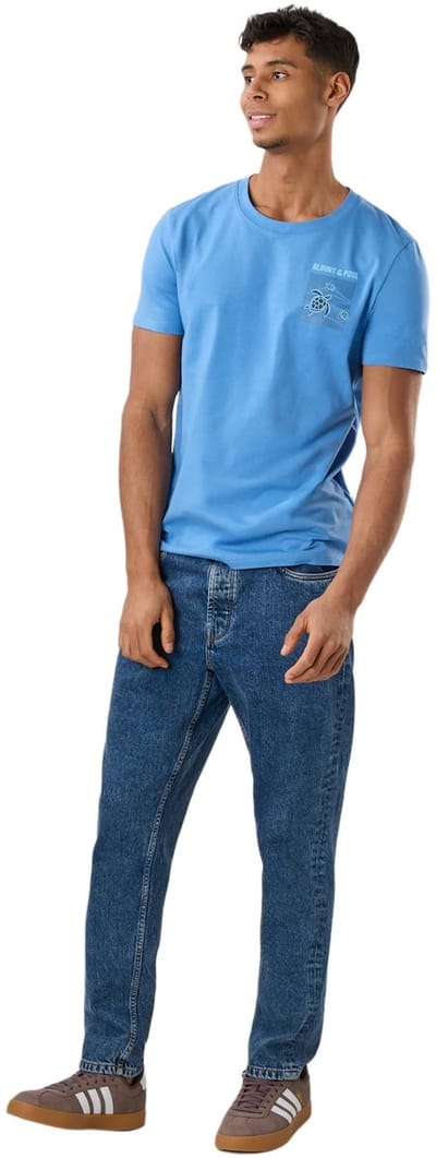 Blount & Pool Sunset Tee T-shirt – Vrijetijdskleding voor heren – Maat S