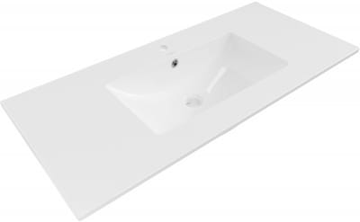 Mexen Atena ingebouwde wastafel 101 x 46 cm, wit - 25011000