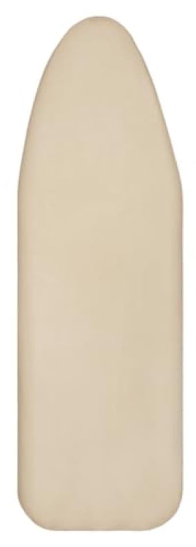 Strijkplankhoes van katoen met elastische band, geschikt voor strijkplanken 110-115 cm x 30-35 cm, kaki