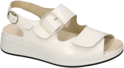 Solidus -Dames - wit - sandalen - maat 40