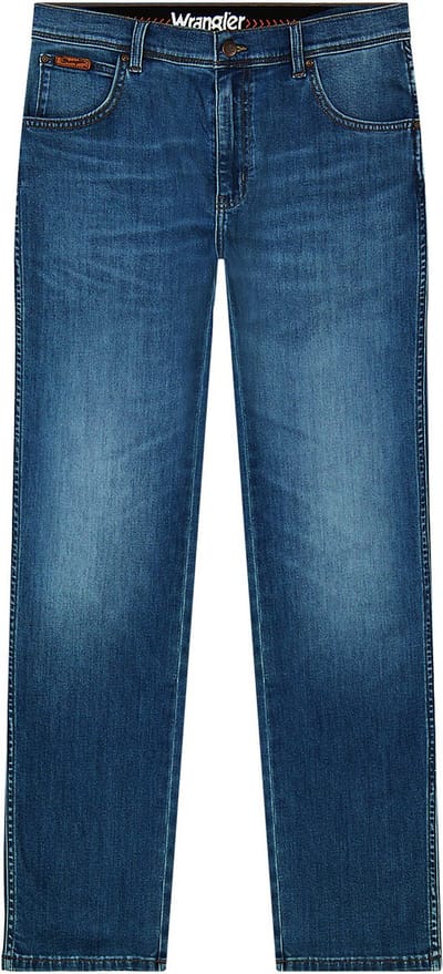 WRANGLER TEXAS VERDANT TONE AUTHENTIC STRAIGHT JEANS-HEREN