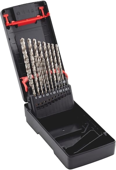 Wurth - Assortiment spiraalboren HSCO DIN 340 type RN OXIDE, 19-delig - Assortiment spiraalboren HSCO DIN 340 type RN OXIDE, 19-delig x 1 st