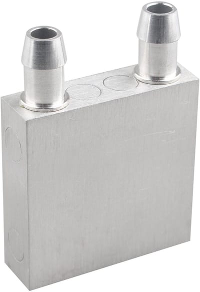 Store_7 - Watergekoelde Radiator voor CPU Koeling - Aluminium Koeler 40x40x12mm - Efficiënte Warmteafvoer - Geschikt voor Gaming en PC's - Betrouwb...