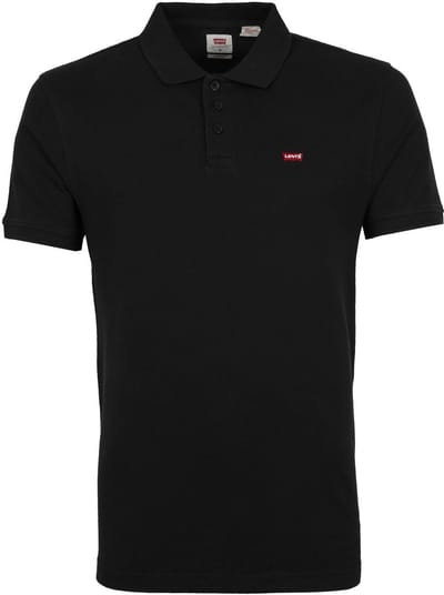 Men's Levis Polo Shirt Zwart maat XS