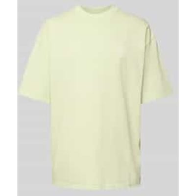 Oversized T-shirt met labelprint