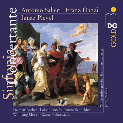 Dagmar Becker, Lajos Lenczés, Wolfgang Meyer, Bruno Schneider, Rainer Schottstädt - Sinfonia Concertante (CD)