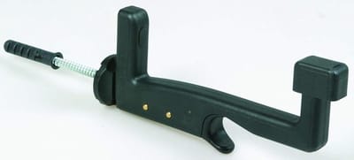 Jaloezie Stopper - Raambekleding Accessoire - Automatische Bediening - Lange Schuiver - 25 cm - Zwart
