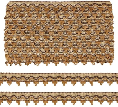 Dailygoods- Gevlochten Polyesterlint 12 m - Decoratie Lint - Vlechtband - Naaien - Woondecoratie - Kostuum - 30 mm Breed - Decoratielint