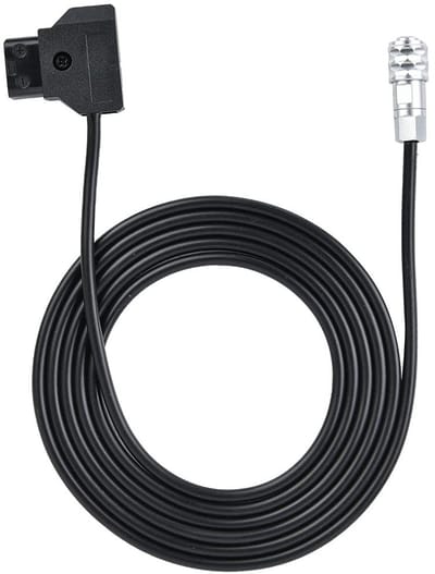 Dailygoods- Voedingskabel D-tap - Geschikt voor BMPCC 4K - Snelle/stabiele transmissie - Duurzaam kunststof - Optionele maat 0,5/1/1,5 m - Stroomkabel