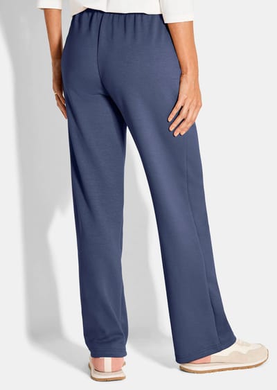 Losvallende joggingbroek - blauw - Gr. 19 van Goldner Fashion