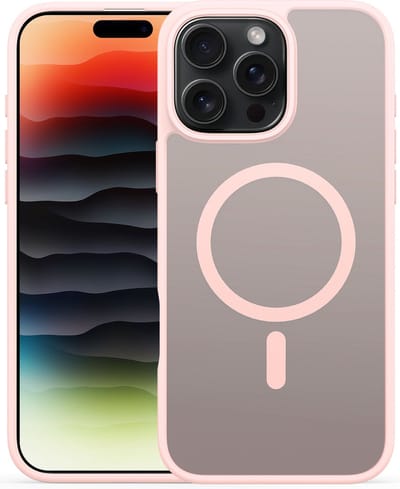 Dux Ducis - Telefoon hoesje geschikt voor de Apple iPhone 16 Pro - Back Cover - Yind Serie - Lichtroze