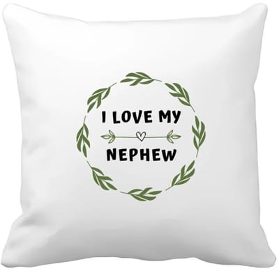 Akyol - i love my nephew Kussen hoes - Neef - liefste neef - verjaardag - cadeautje voor neef - neef artikelen - kado - geschenk - 40 bij 40 cm