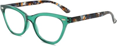 Dames Leesbril Kattenoog met Blauwlichtfilter en Veerscharnier