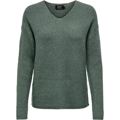 ONLY - ONLCAMILLA V-NECK L/S PULLOVER KNT Dames Trui