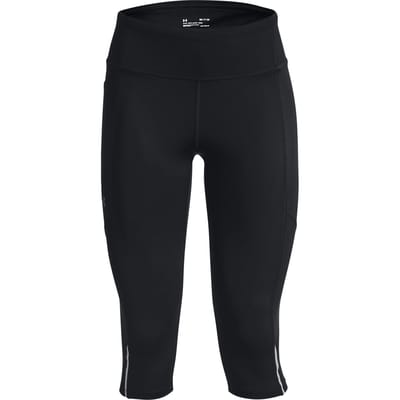 UNDER ARMOUR Fly Fast 3.0 Speed Capri Legging Dames - Black / Black - XS