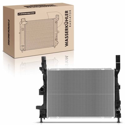 Frankberg 1x Radiator Koelvloeistofradiator Motorradiator voor FORD